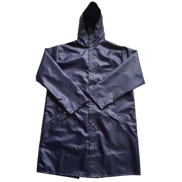 Adult Rain Coat Oxford Navy